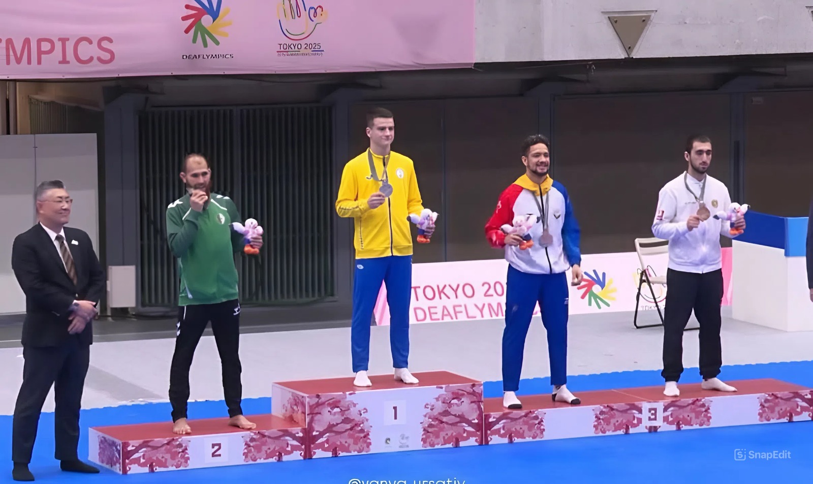 Студент Чернівецького національного університету став чемпіоном Дефлімпійських ігор у Токіо