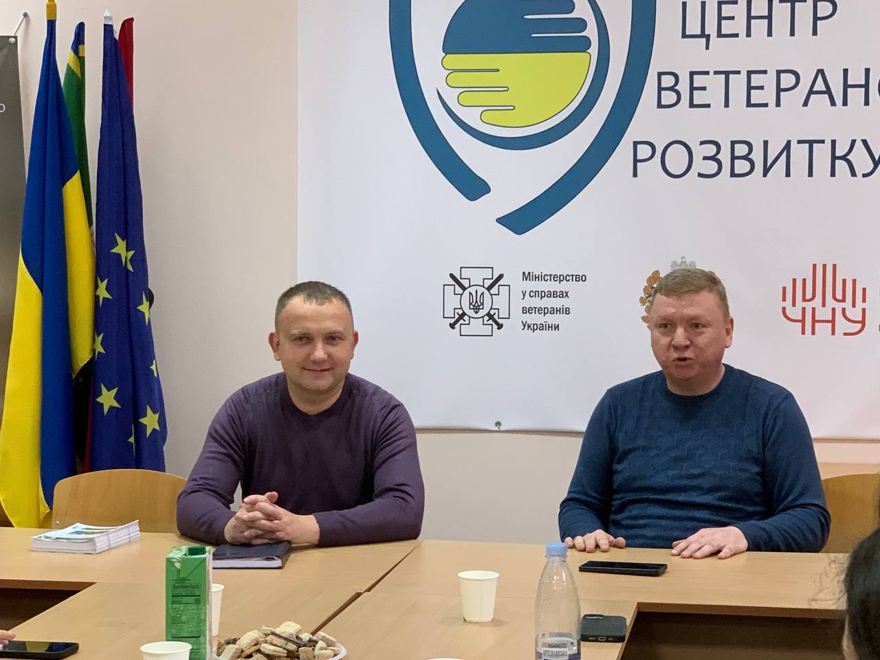 Діалог студентів університету з представником Чернівецької міської влади про ветеранську політику