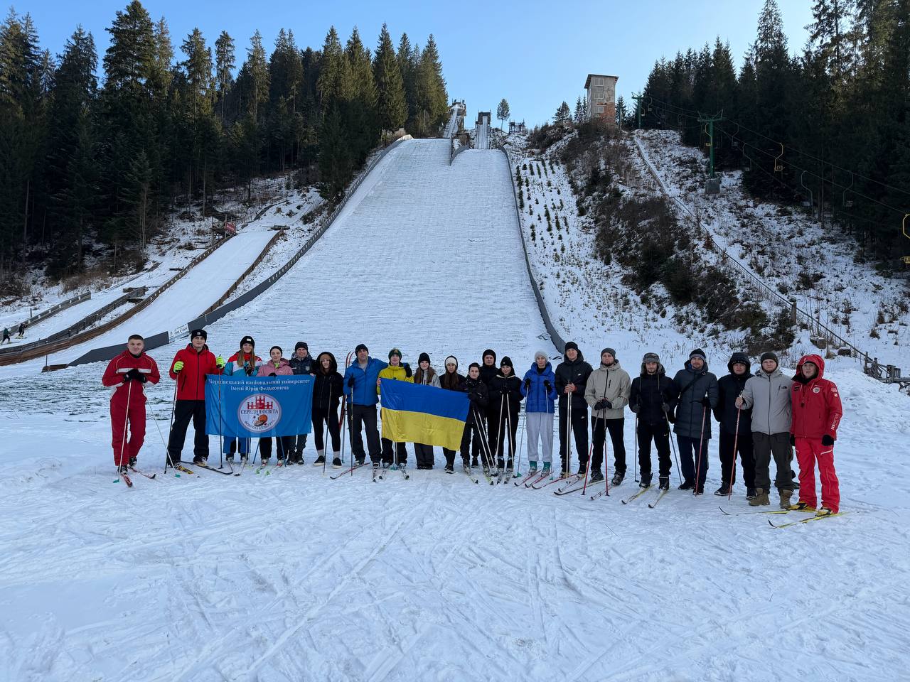 Гартуючи професіоналів: лижний збір студентів університету в серці Карпат