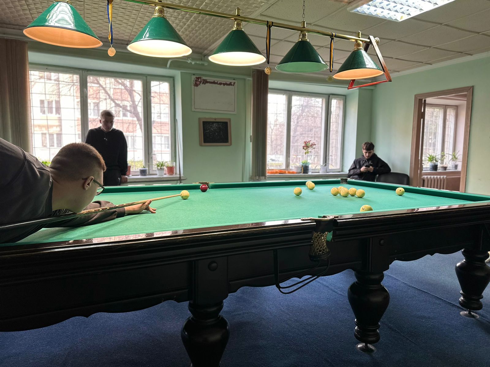 У межах 77-ої Спартакіади ЧНУ відбулися змагання з більярду