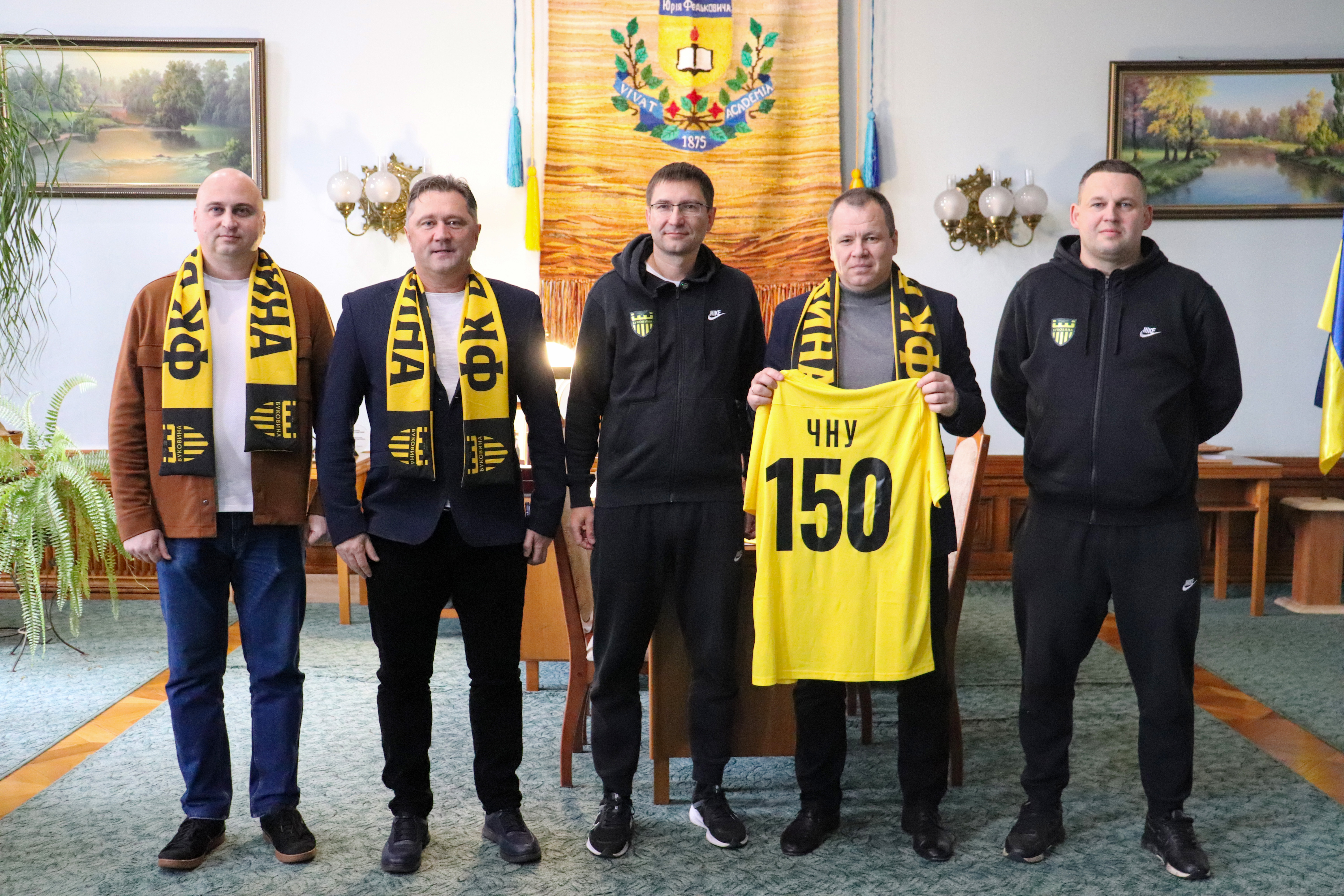 ФК «Буковина» та Чернівецький національний університет підписали Меморандум про співпрацю