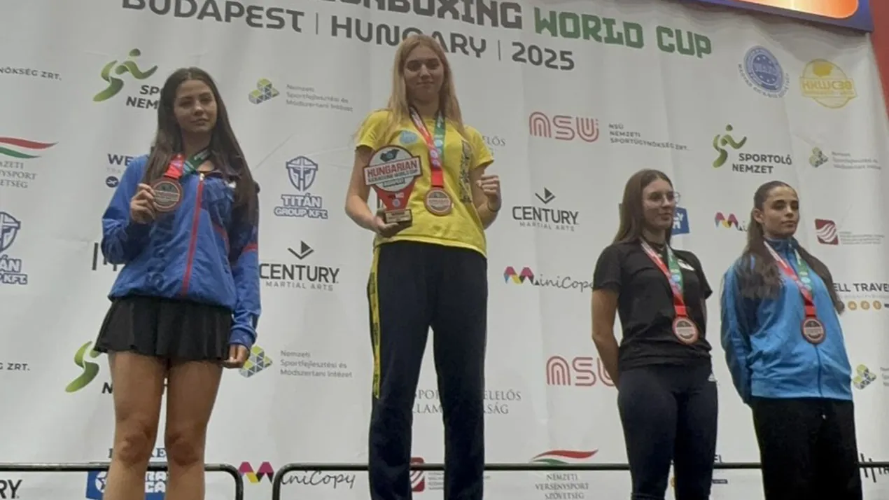 Українська спортсменка виборола золото на Кубку Світу з кікбоксингу в Угорщині