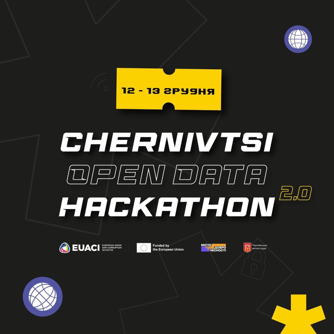 У Чернівцях відбудеться Chernivtsi Open Data Hackathon 2.0