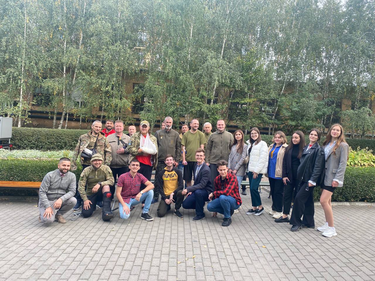 Візит Центру культури і дозвілля студентів у військовий госпіталь