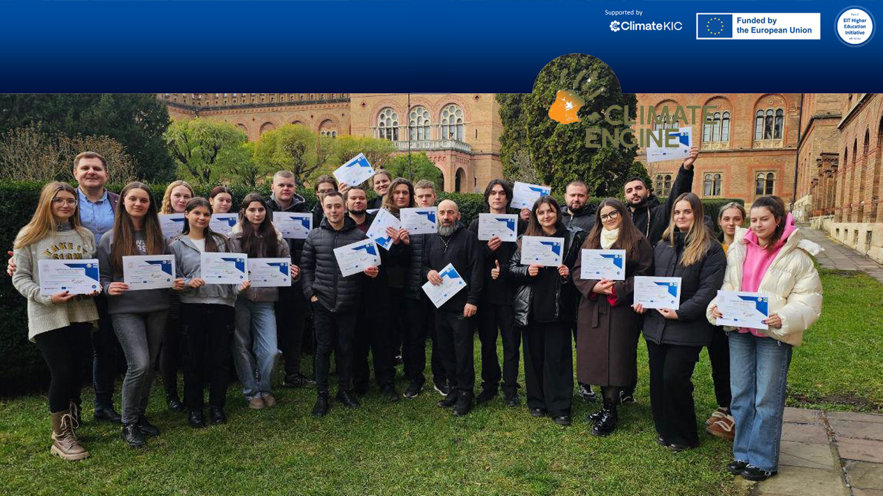 Підвели підсумки мікрокредитного курсу "Circular Economy and Climate Change" в межах проєкту #ClimateEngine