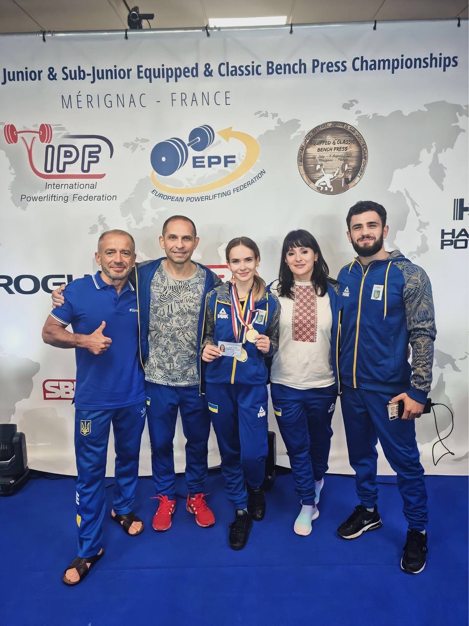 Перемога студентки ЧНУ на чемпіонаті Європи з жиму лежачи